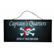 Captains Quarters Sign