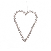 Pearl Hanging Heart
